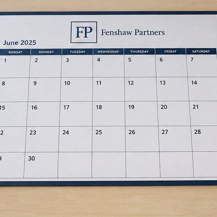 Desk Pad & Blotter Calendars